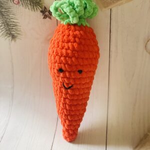 Smiley Carrot Plush Toy